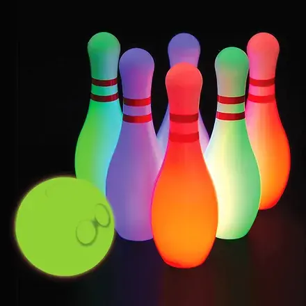 Bestseller - Glow Games Light Up Bowling Set