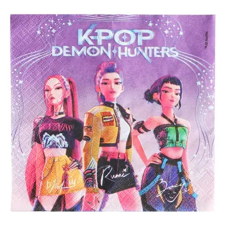 Servietter K-Pop Demon Hunters - Toppris