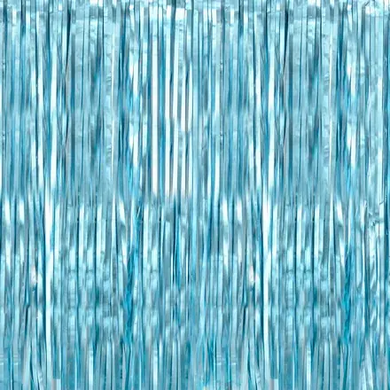 Backdrop Gardin Blå - Supergod pris