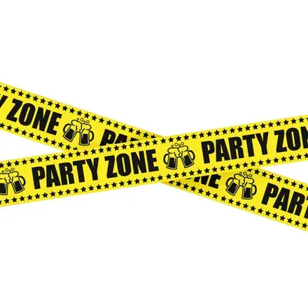 Afspærringsbånd Party Zone | Kan købes nu