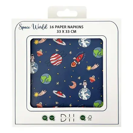 Bestseller | Servietter Space World