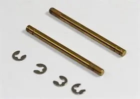 Begrænset antal - TeamC - TU0250-2 - "Big Bore" Shock Absorber Shaft rear (2 pcs) Buggy