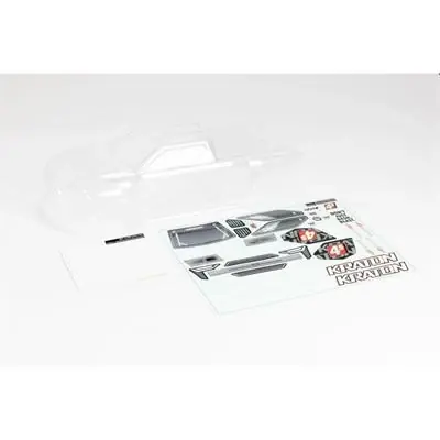 1/10 Clear Body with Decals and Window Masks KRATON 4X4 BLX - Bestil nu