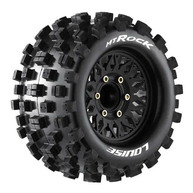 Favorit blandt kunder | Tires & Wheels MT-ROCK 1/10 Soft (Removable 12, 14 & 17mm Hex) (2)