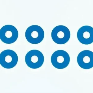 0.75mm Wheel Spacer Blu - 8 stk - Premium