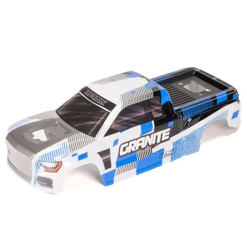 1/10 Clipless Painted Decaled Body Blue GRANITE 4X4 | Mest solgt