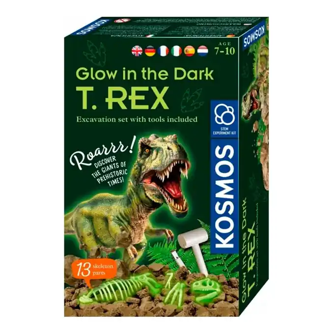 Tilbuddet slutter snart - Glow in the Dark T-Rex