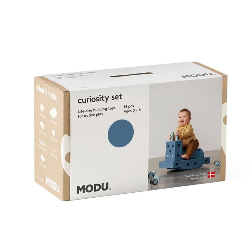 Køb direkte - Curiosity Sæt Deep Blue/Sky Blue (13 dele)