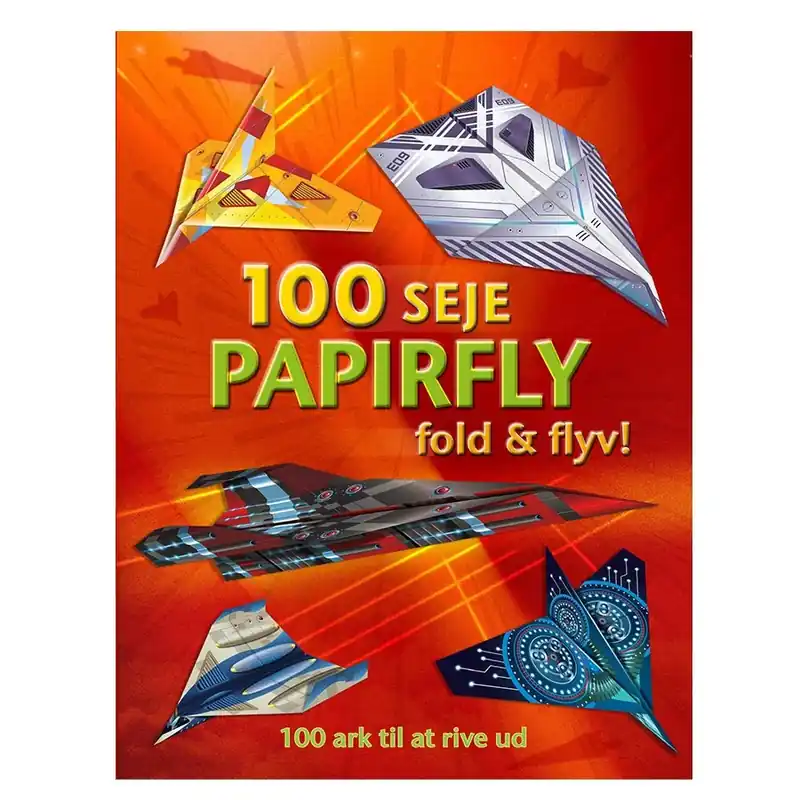 100 Seje Papirfly - Nyt produkt