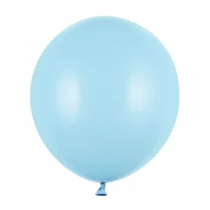 Anbefalet valg - Jumbo Latexballon 43 cm, Lyseblå