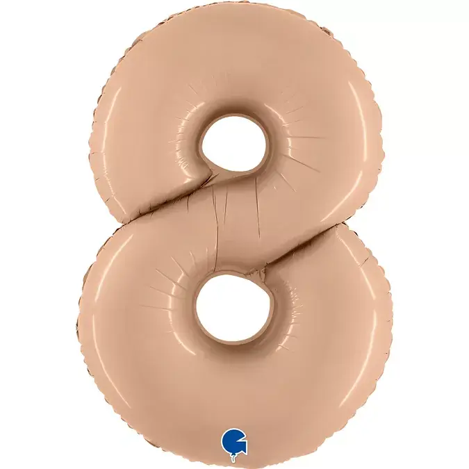 Anbefalet valg - Grabo Jumbo Satin Blush Tal Folieballon, 8