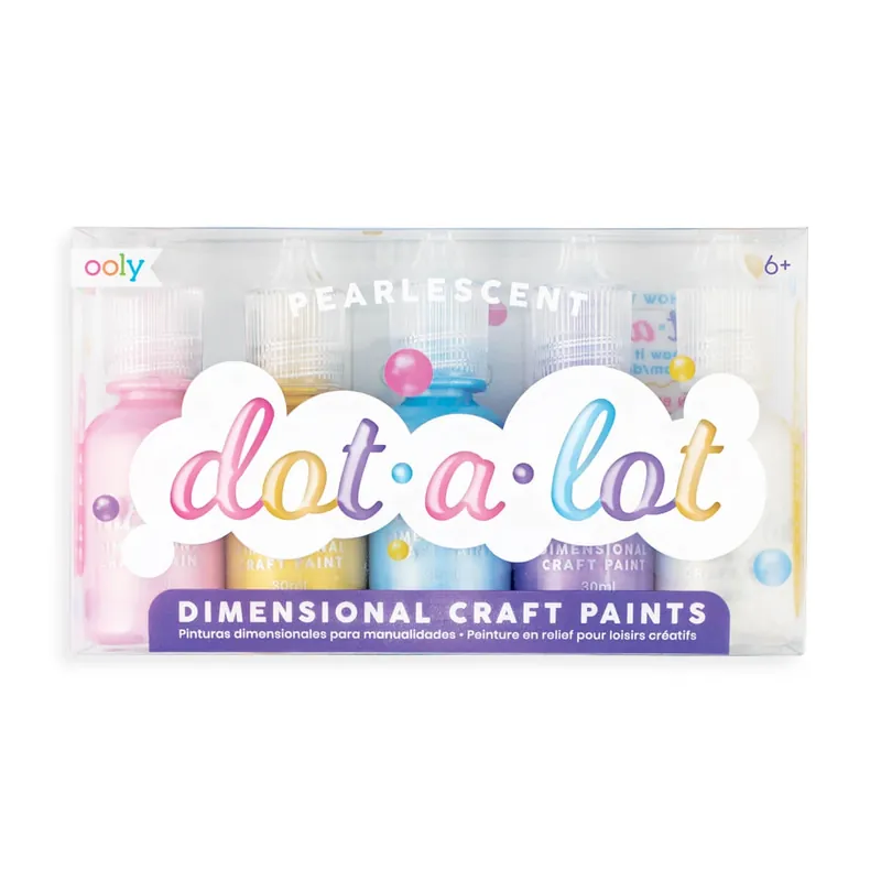 3D maling Dot a lot - Perlemor - Leveres hurtigt