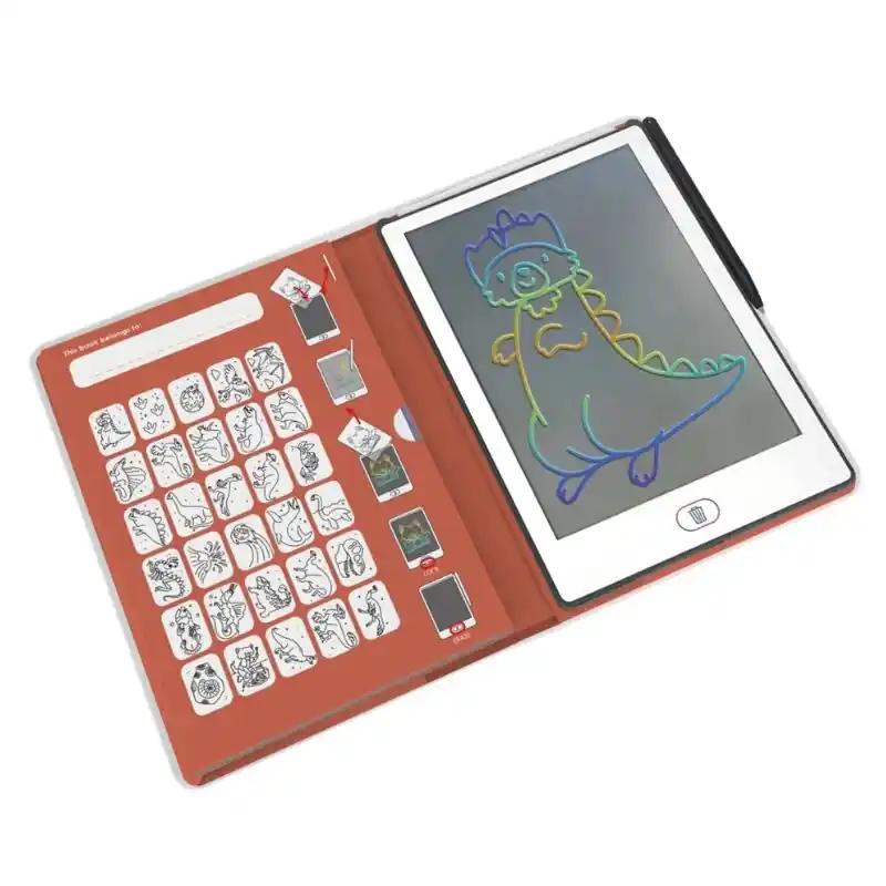 Helt ny | Kidydraw minisketch tegnetablet - dino