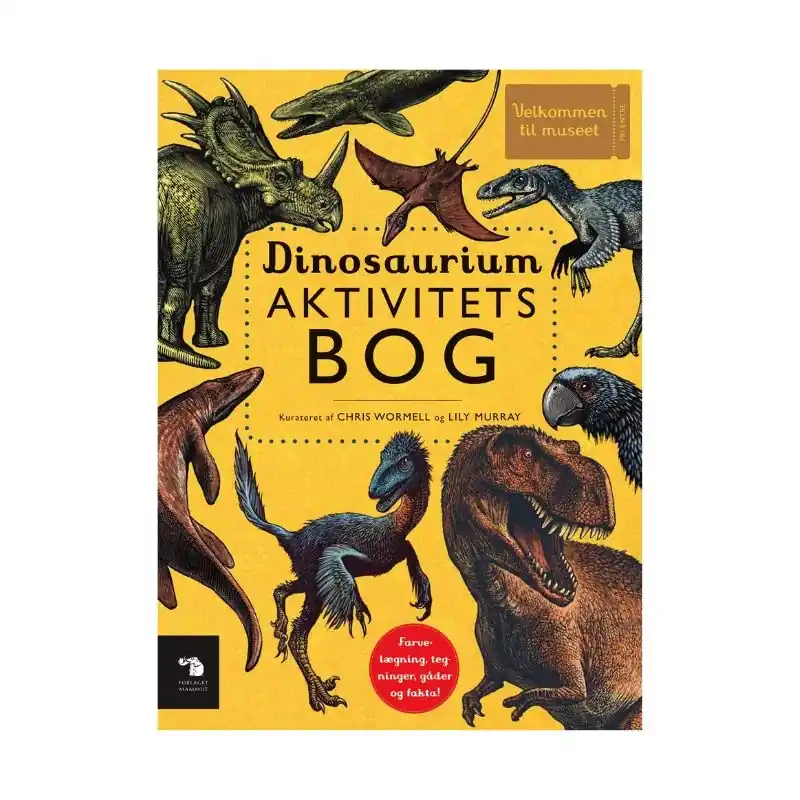 Dinosaurium aktivitetsbog - Klar til afsendelse
